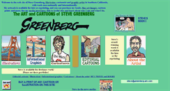 Desktop Screenshot of greenberg-art.com